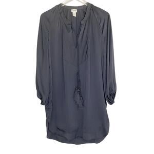 H&M Black Shift Dress Size 6